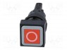 Switch: push-button; 1-position; 16mm; red; Man.series: RMQ-16