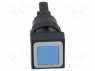 Switch: push-button; 1-position; 16mm; blue; Man.series: RMQ-16