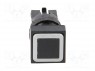 Switch: push-button; 1-position; 16mm; black; Man.series: RMQ-16