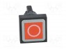 Switch: push-button; 1-position; 16mm; red; Man.series: RMQ-16