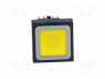 Switch: push-button; 1-position; 16mm; yellow; filament lamp; 24V