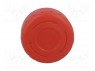 Switch: emergency stop; 2-position; NC x2; 16mm; red; IP65