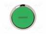 Switch: push-button; 1-position; 22mm; green; Illumin: none; IP67