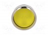 Switch: push-button; 1-position; 22mm; yellow; Illumin: none; IP67