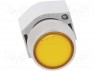 Switch: push-button; 1-position; 22mm; yellow; Illumin: none; IP65