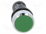 Switch: push-button; 1-position; NC; 1A/240VAC; 0.3A/24VDC; 22mm