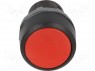 Switch: push-button; 1-position; 22mm; red; Illumin: none; IP66