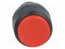 Switch: push-button; 1-position; 22mm; red; Illumin: none; IP66