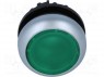 Switch: push-button; 2-position; 22mm; green; IP67; Ø22.5mm