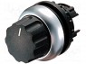 Switch: rotary; 8-position; 22mm; black; Illumin: none; IP66