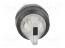 Switch: rotary; 1-position; 22mm; transparent; Illumin: MLB-1; IP66