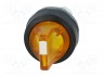 Switch: rotary; 1-position; 22mm; yellow; Illumin: MLB-1; IP66