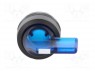 Switch: rotary; 2-position; 22mm; blue; Illumin: MLB-1; IP66