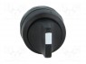 Switch: rotary; 2-position; 22mm; black; Illumin: none; IP66