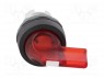 Switch: rotary; 1-position; 22mm; red; Illumin: MLB-1; IP66; Ø22.5mm