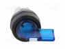 Switch: rotary; 2-position; 22mm; blue; Illumin: MLB-1; IP66