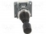 Switch: joystick; 2-position; 22mm; black; Illumin: none; -25÷70°C