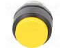 Switch: push-button; 1-position; 22mm; yellow; Illumin: none; IP66