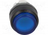 Switch: push-button; 2-position; 22mm; blue; Illumin: MLB-1; IP66