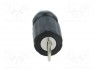 Switch: emergency stop with key; 2-position; 22mm; black; IP66