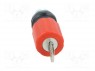 Switch: emergency stop with key; 2-position; 22mm; red; IP66