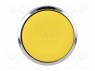 Switch: push-button; 1-position; 22mm; yellow; Illumin: none; IP66