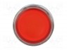 Switch: push-button; 2-position; 22mm; red; IP66; Pushbutton: flat