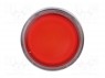 Switch: push-button; 1-position; 22mm; red; IP66; Pushbutton: flat