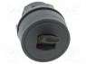 Switch: toggle; 2-position; 22mm; black; Illumin: none; IP66; Ø22mm