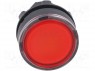 Switch: push-button; 1-position; 22mm; red; IP66; Pushbutton: flat