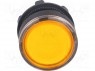 Switch: push-button; 1-position; 22mm; yellow; IP66; Ø22mm