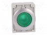 Switch: push-button; 1-position; 30mm; green; M22-FLED,M22-LED