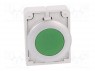 Switch: push-button; 2-position; 30mm; green; none; IP67; -25÷70°C