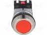 Switch: push-button; 1-position; NC + NO; 30mm; red; IP56; -15÷50°C