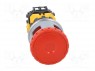 Switch: emergency stop; 2-position; NC; 30mm; red; IP65; -25÷60°C