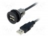  USB; 22; har-port; -25÷70°C; Ø22,3; IP20; : 