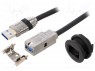  USB; 22; har-port; -25÷70°C; Ø22,3; IP20; : 