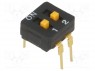 : DIP-SWITCH; - : 2; ON-OFF; 0,03A/30DC