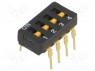 : DIP-SWITCH; - : 4; ON-OFF; 0,03A/30DC