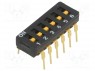 : DIP-SWITCH; - : 6; ON-OFF; 0,03A/30DC