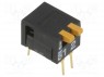 : DIP-SWITCH; - : 2; ON-OFF; 0,03A/30DC