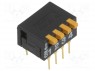 : DIP-SWITCH; - : 4; ON-OFF; 0,03A/30DC