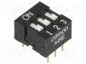 : DIP-SWITCH; - : 3; ON-OFF; 0,025A/24DC