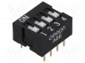 : DIP-SWITCH; - : 4; ON-OFF; 0,025A/24DC