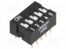 : DIP-SWITCH; - : 5; ON-OFF; 0,025A/24DC