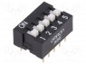 : DIP-SWITCH; - : 5; ON-OFF; 0,025A/24DC