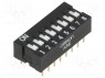 : DIP-SWITCH; - : 8; ON-OFF; 0,025A/24DC