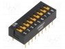 : DIP-SWITCH; - : 9; ON-OFF; 0,025A/24DC