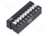 : DIP-SWITCH; - : 9; ON-OFF; 0,025A/24DC