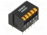 : DIP-SWITCH; - : 5; ON-OFF; 0,025A/24DC